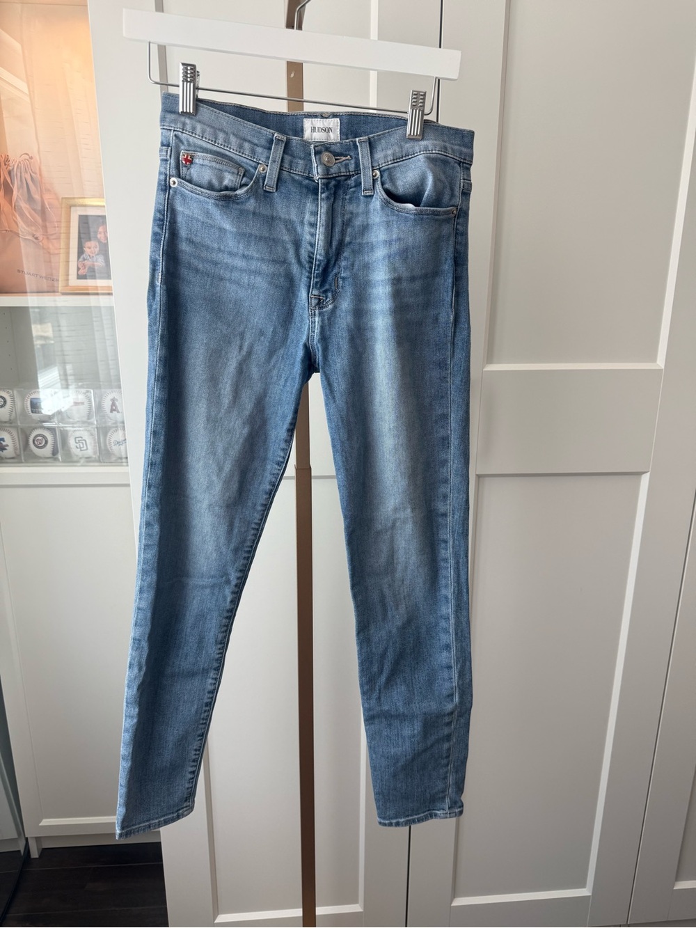 Hudson Medium Wash Blue Denim Jeans